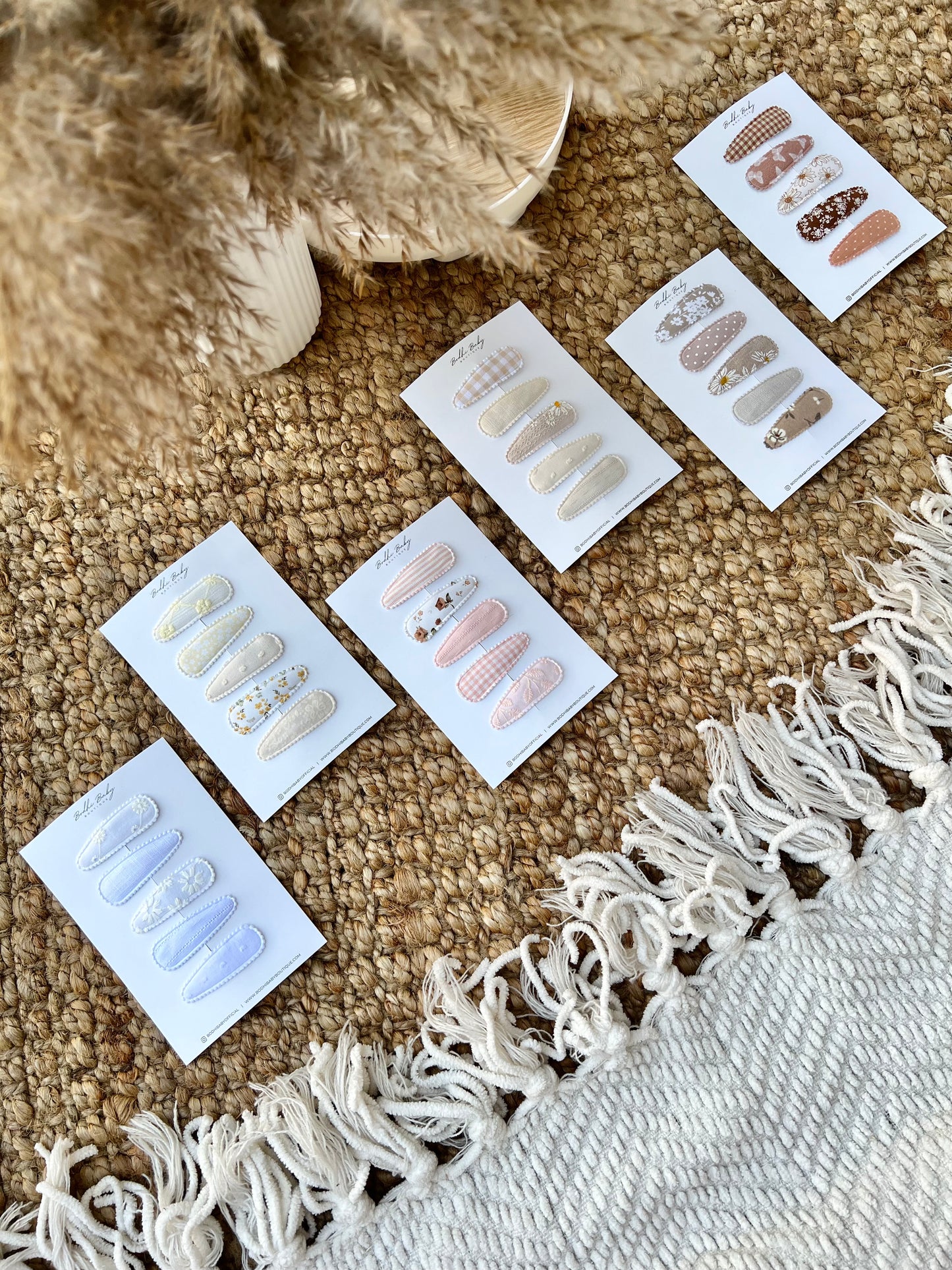 FABRIC SNAP CLIP PACK // BARE